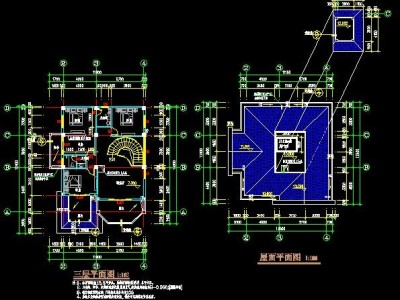 适用于13米x12米的乡村别墅图3