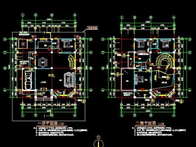适用于13米x12米的乡村别墅图2